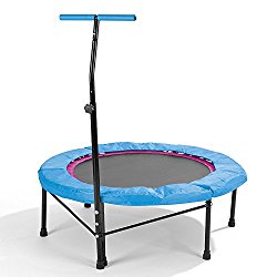 Mini trampoline avec barre